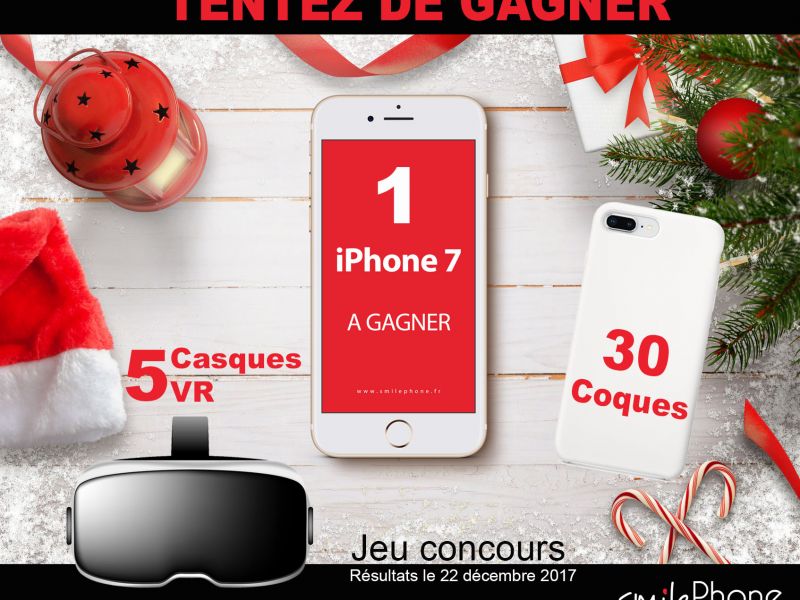 JEU CONCOURS - Tentez de gagner un iPhone 7 